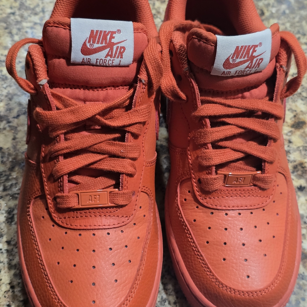 Nike Air Force 1 Kids Shoes - Red